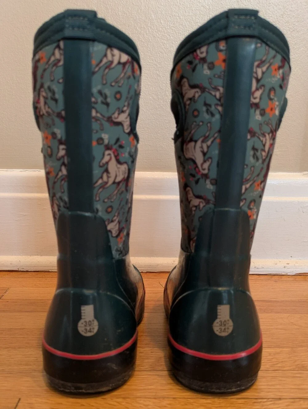 Bogs Classic Waterproof Winter Boots With Unicorns